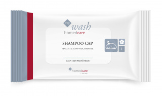 homedcare*feuchte Einmal-Kopfwaschhauben antibakteriell