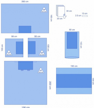 Medline Universal-Set "Ultimate" verstärkt 11-teilig