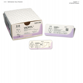 V302H Ethicon Nahtmaterial Vicryl, Fadenstärke 6-0